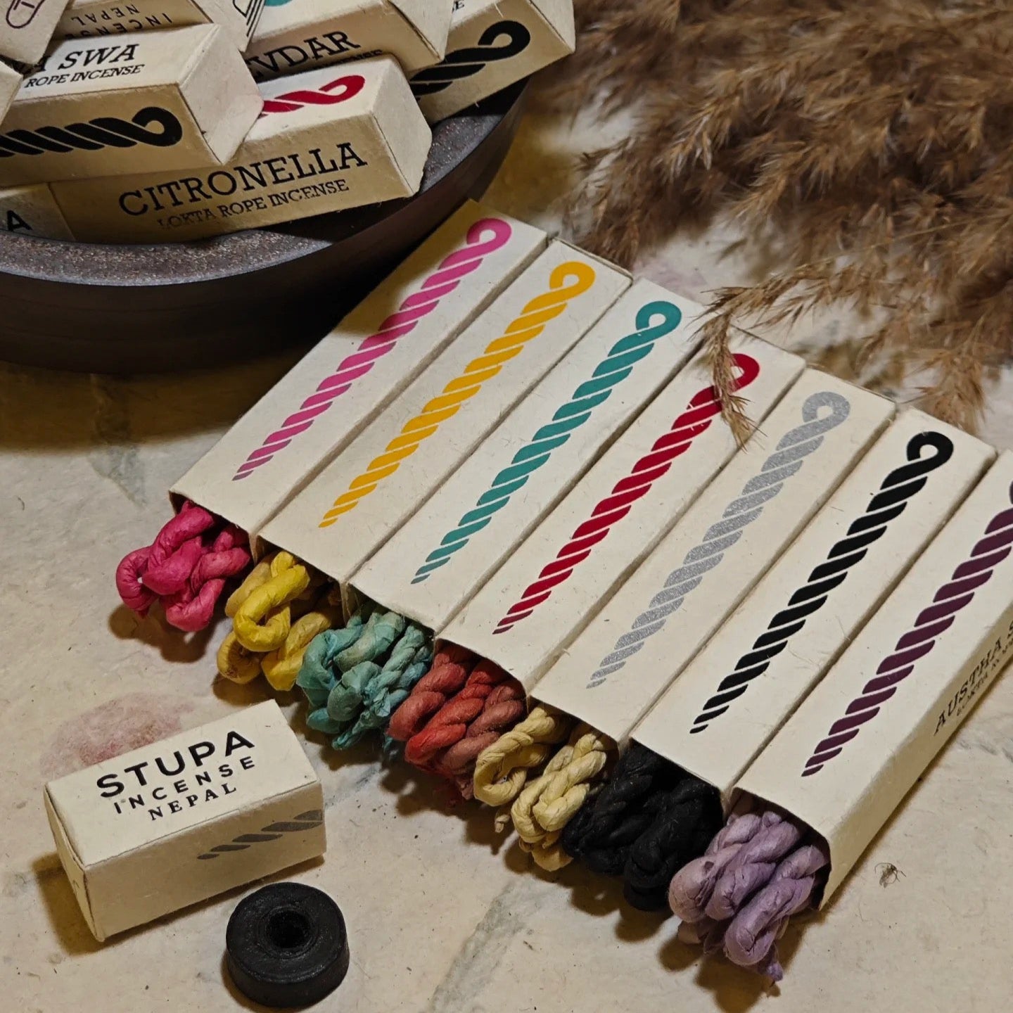 Handmade Nepal Nature Incense 4-Pack